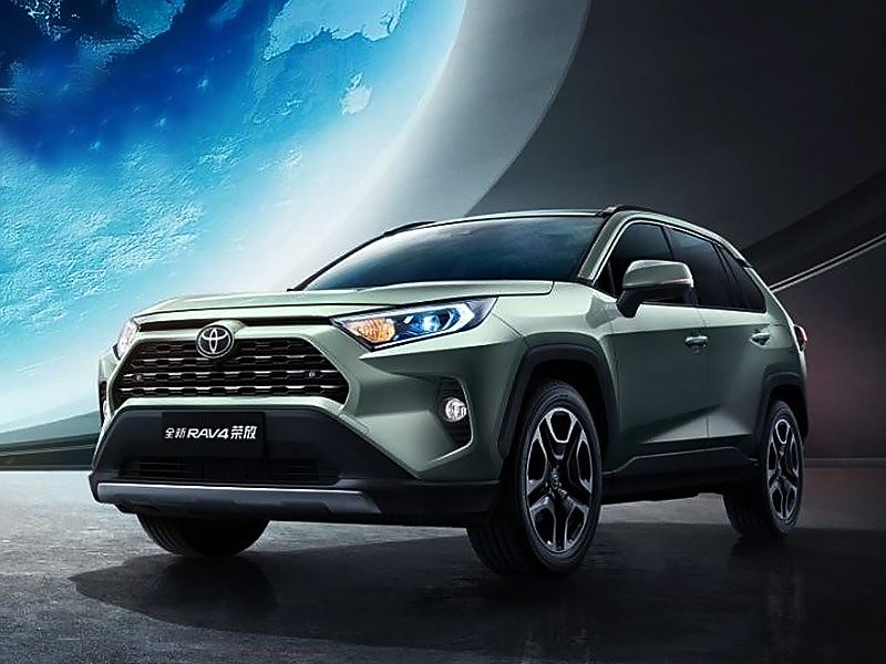 凯美瑞同款前脸/悬浮式中控屏！全新丰田RAV4测试车曝光！