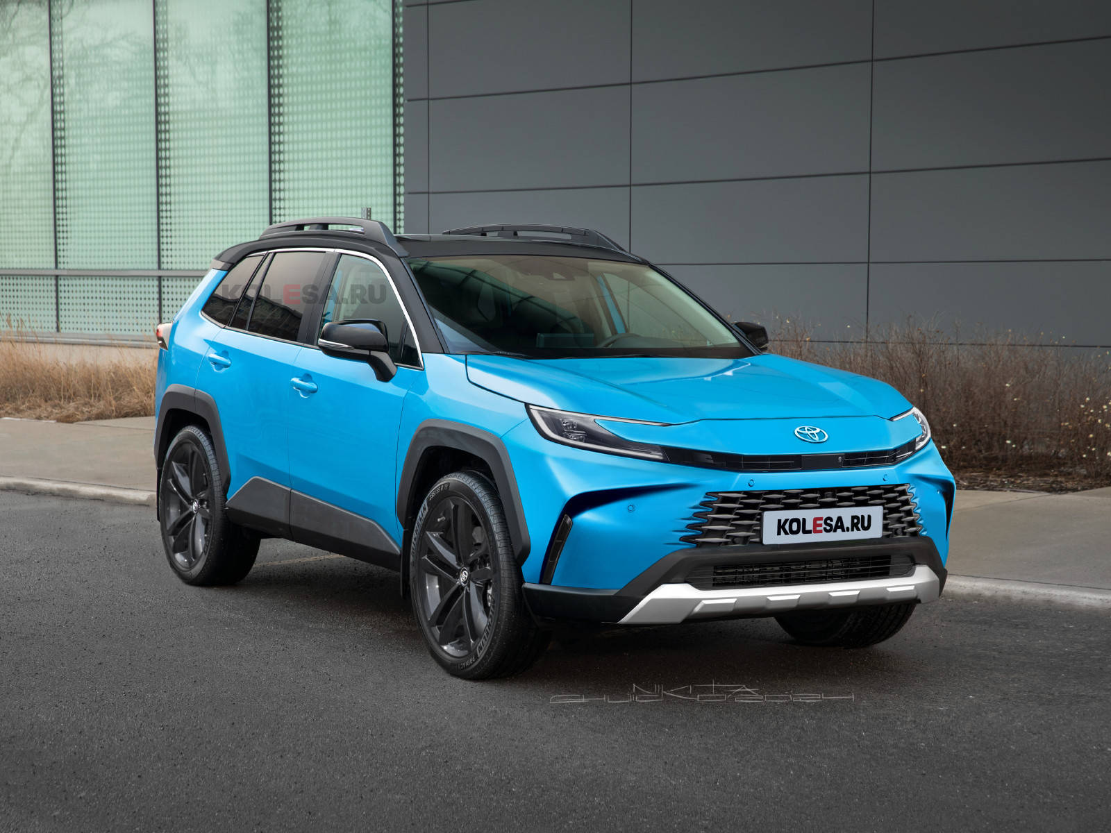 凯美瑞同款前脸/悬浮式中控屏！全新丰田RAV4测试车曝光！