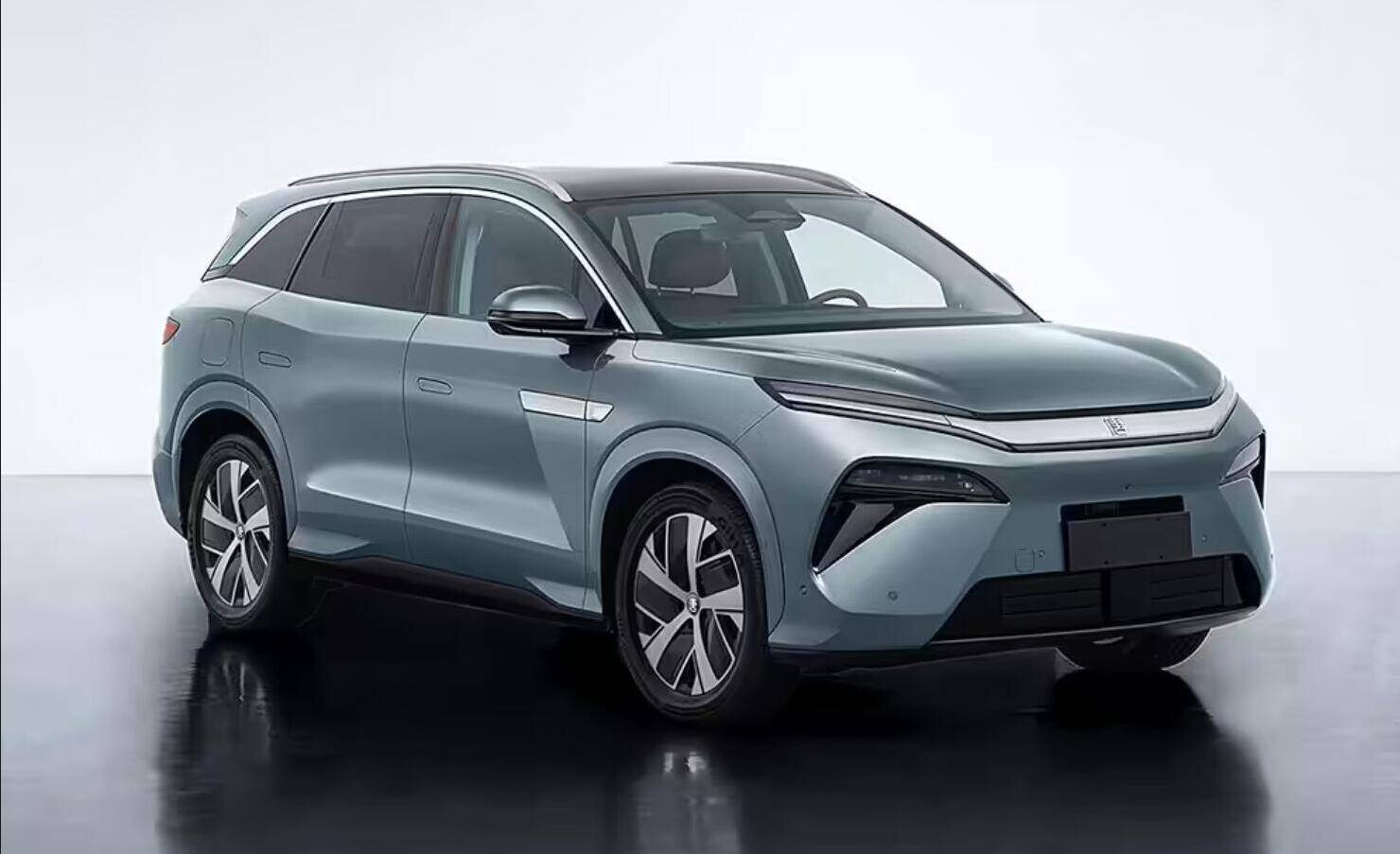 首款纯电中大型六座SUV 对标Model X！理想i8车侧官图发布